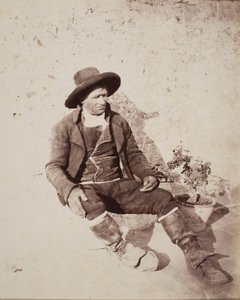 Oude man – Andalusische boer door Robert Peters Napper